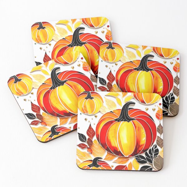 Item preview, Terracotta Cornucopia Pumpkins designed and sold by puravidavisions.