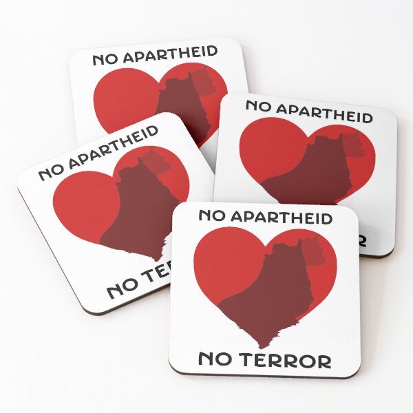 Item preview, No Apartheid, No Terror designed and sold by TojFun.