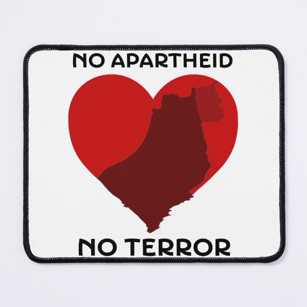 Item preview, No Apartheid, No Terror designed and sold by TojFun.