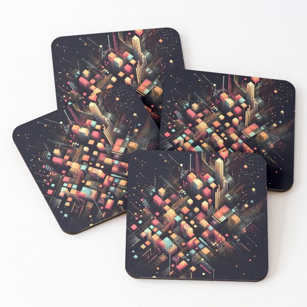 Item preview, Abstract Blocks designed and sold by Humbugle.