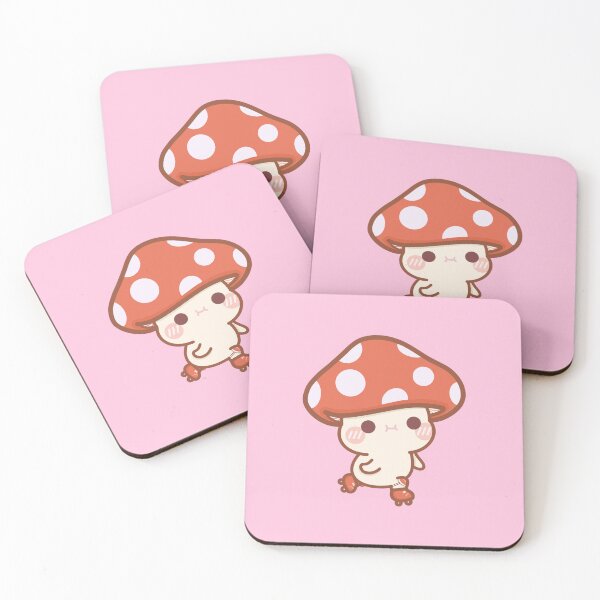 Item preview, Cartoon Mushroom Rollerskates designed and sold by cutecozynook.