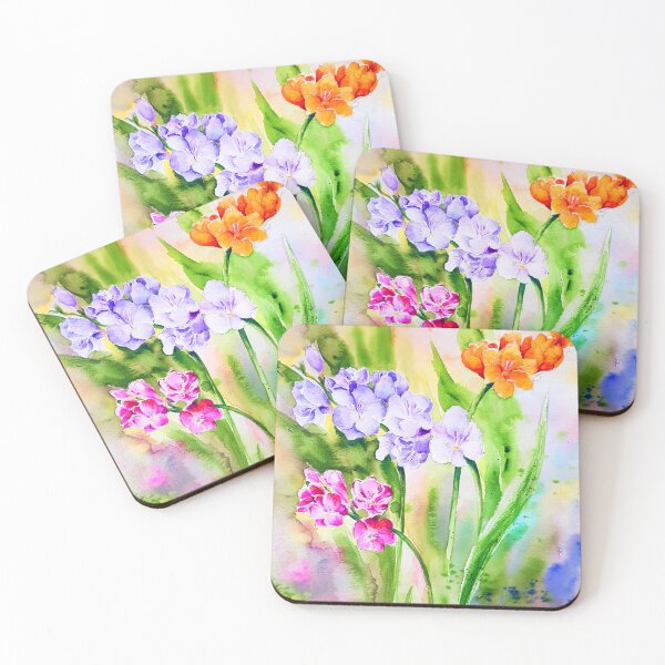 Item preview, Watercolor Flowers designed and sold by ReelMe.