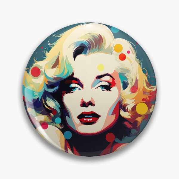 Artikelvorschau, Pop-Art Marilyn Monroe entworfen und verkauft von Inky-Spiration.