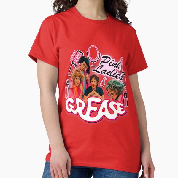 Vista previa del artículo con la obra «Pink Ladies - Grasa», diseñado y vendido por TheDarkVestiary.