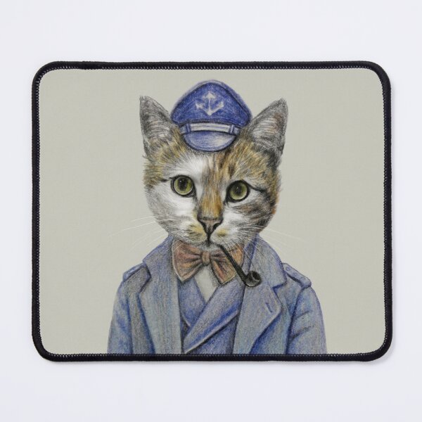 Item preview, cat captain designed and sold by Windness Zao.