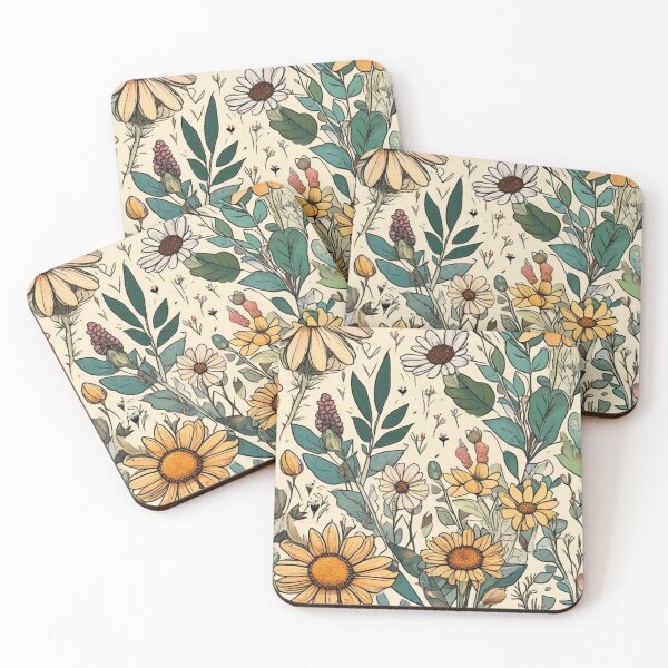 Item preview, Blossoms in the Wild: A Majestic Tapestry of Nature's Wildflowers - Embracing the Beauty of the Natural World designed and sold by NaaEchDesign ⭐⭐⭐⭐⭐.