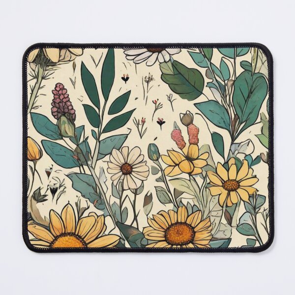 Item preview, Blossoms in the Wild: A Majestic Tapestry of Nature's Wildflowers - Embracing the Beauty of the Natural World designed and sold by NaaEchDesign ⭐⭐⭐⭐⭐.