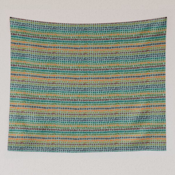 Item preview, Boho Marked Stripes on Light Blue designed and sold by ara-designs.