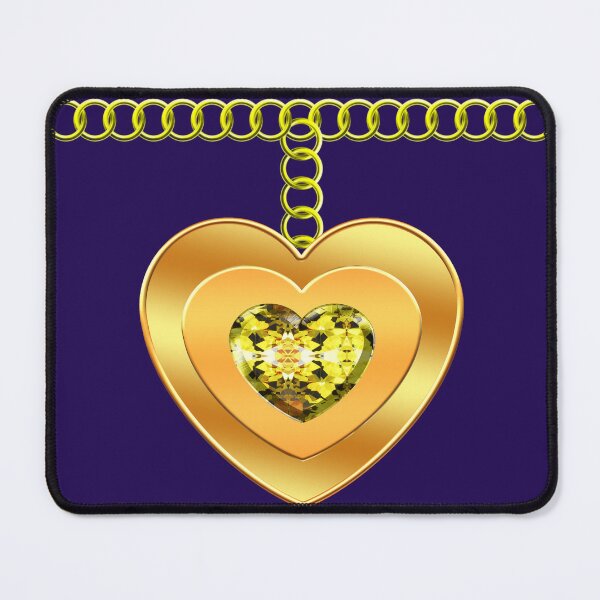 Item preview, gold heart medal designed and sold by NAGNE.