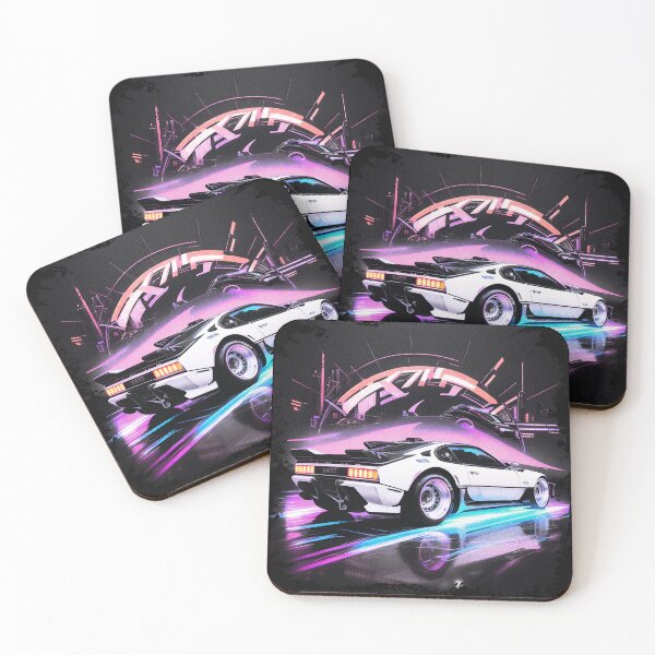 Item preview, Automotive JDM Colorful Art Future Retro Tuning Car Japan designed and sold by Loudpress.