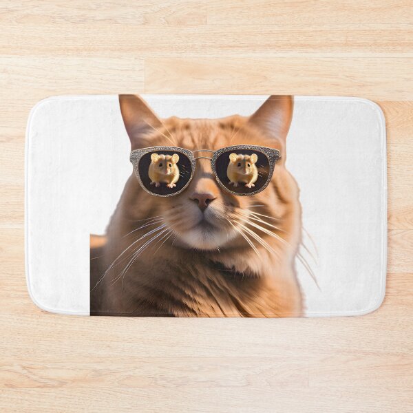 Item preview, Cat secretly spying on the mouse designed and sold by aiARToftheWORLD.