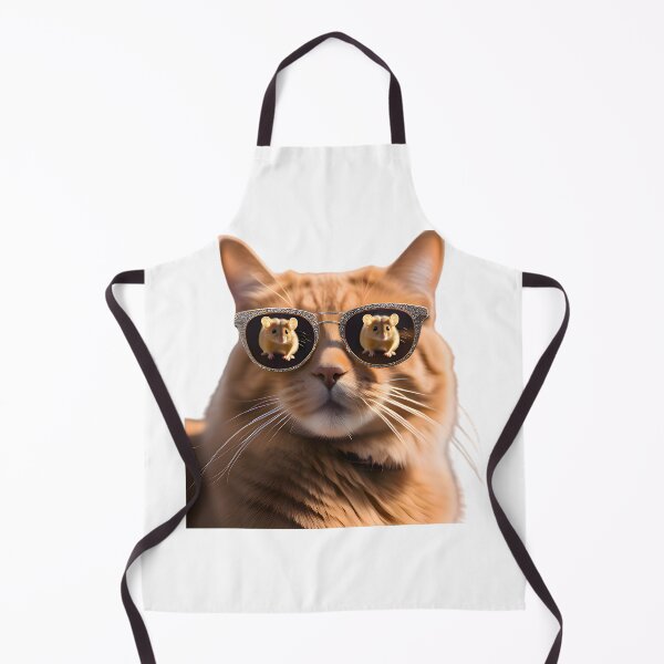 Item preview, Cat secretly spying on the mouse designed and sold by aiARToftheWORLD.