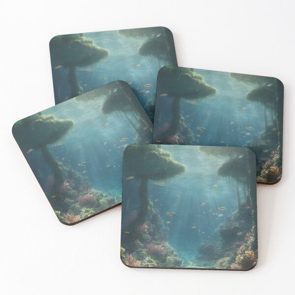 Item preview, Underwater Forest designed and sold by ROKANDESIGNART.