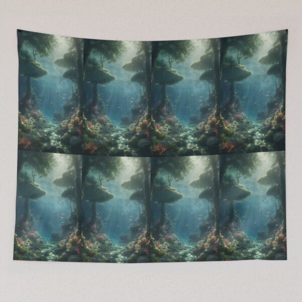 Item preview, Underwater Forest designed and sold by ROKANDESIGNART.