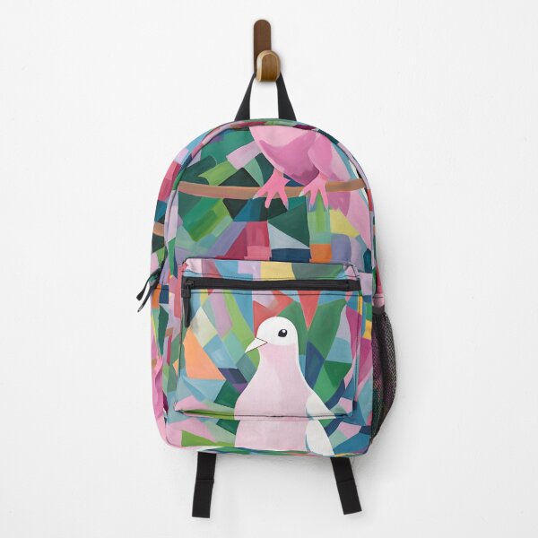 Item preview, Abstract AI-Generated Fauvist Peace Dove: Bold Color Blocks and Primitivist Expression designed and sold by OlfactoART Studio.