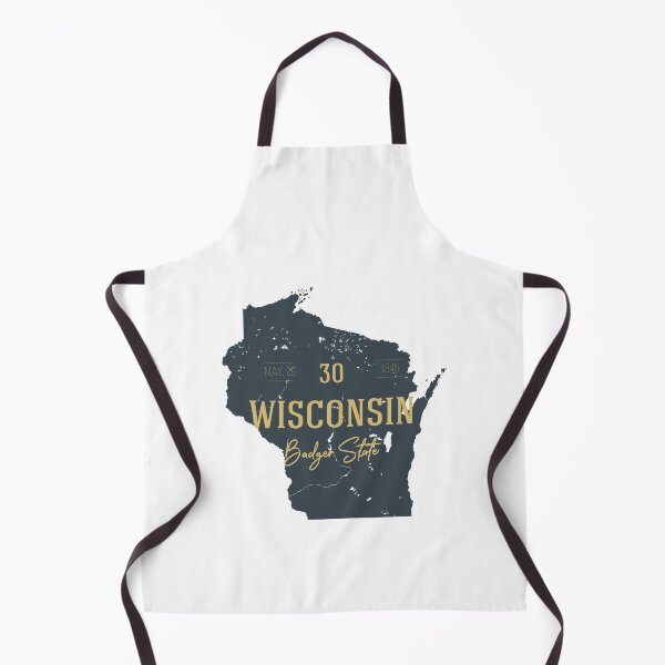 Item preview, American state map. Wisconsin. Badger State designed and sold by dk-design85.