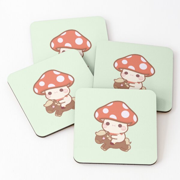 Item preview, Cartoon Mushroom Cowboy designed and sold by cutecozynook.