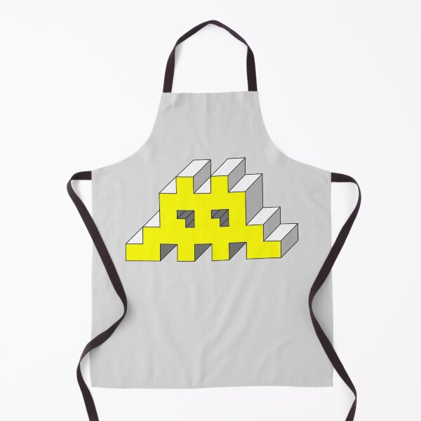 Item preview, Space invaders yellow / retro gaming designed and sold by Ben-Cha.