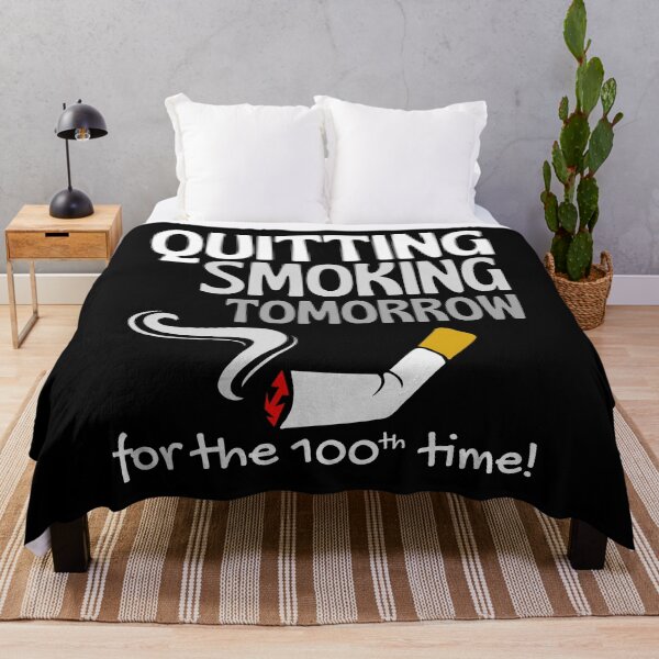Item preview, Funny Sacastic Smoker Quit Cigarette Nicotine Addiction Quit Smoking Motivation Support Group Meeting designed and sold by BunBuntheDog-.