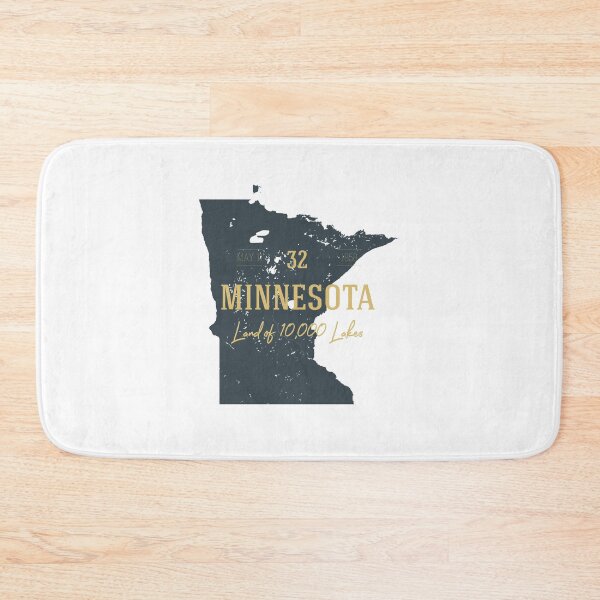 Item preview, American state map. Minnesota. Land of 10,000 Lakes designed and sold by dk-design85.