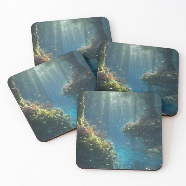 Item preview, Underwater Forest designed and sold by ROKANDESIGNART.