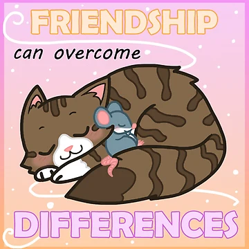 Artwork thumbnail, Friendship can overcome differences by Ralollo