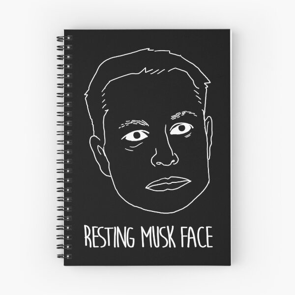 Item preview, Resting Musk Face - Elon Musk designed and sold by elonscloset.