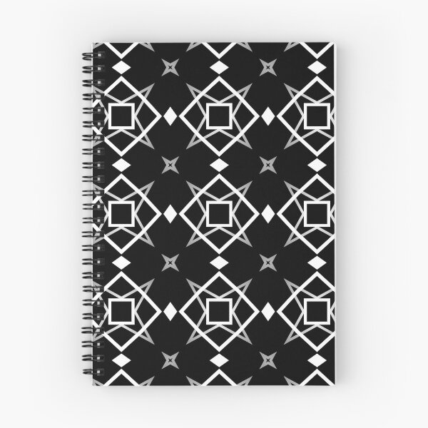 Item preview, Black White and Silver Geometric pattern designed and sold by FAFiloArtist.