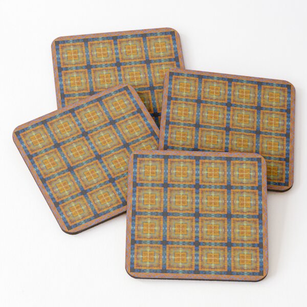 Item preview, Titanium Glow Boxes Quilt designed and sold by StudioBoomBoom.
