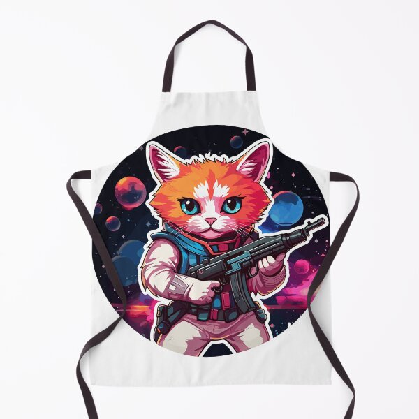 Item preview, Cosmic Feline Fighter designed and sold by LolixBaletix.