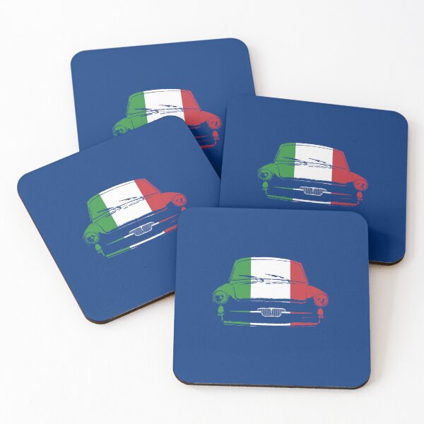 Item preview, Autobianchi Bianchina 1960s classic car monoblock italian flag designed and sold by soitwouldseem.
