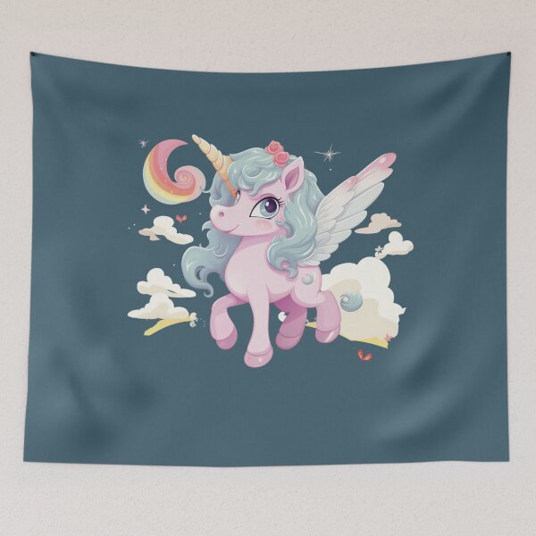 Item preview, My Little Kawaii Unicorn designed and sold by Ellimade.