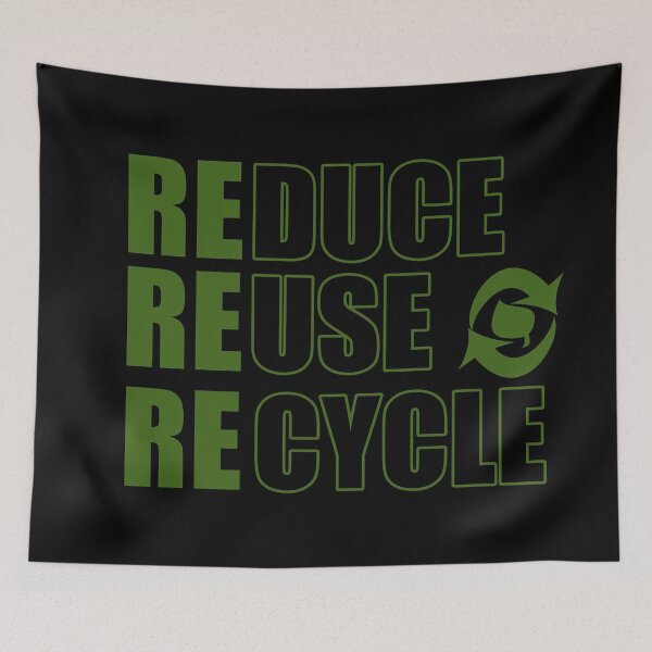 Item preview, Reduce reuse recycle renew rethink climate change designed and sold by Alexaltay.