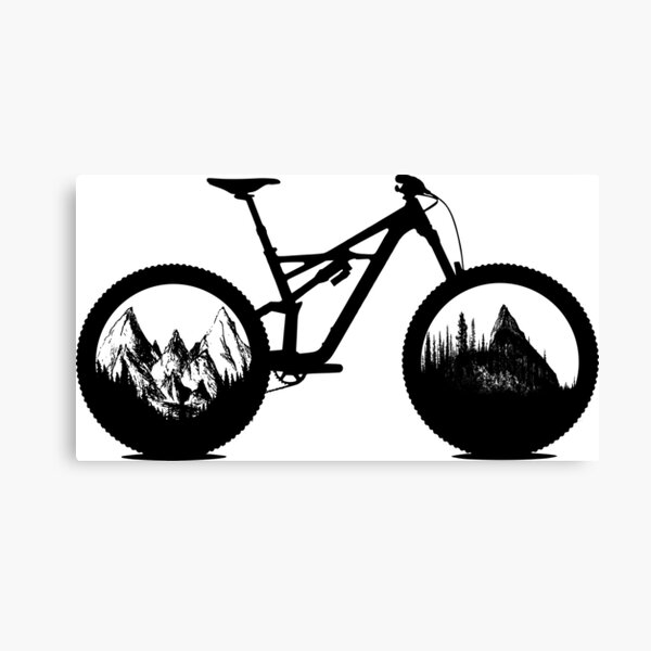MTB Enduro Canvas Print