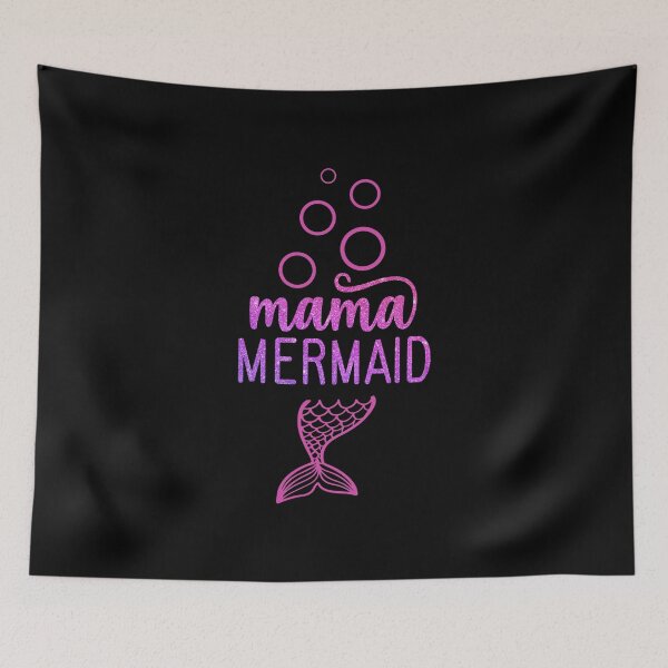 Item preview, MAMA MERMAID: Coastal Art, Mermaid Lover designed and sold by Sun Sand & Sea Art.