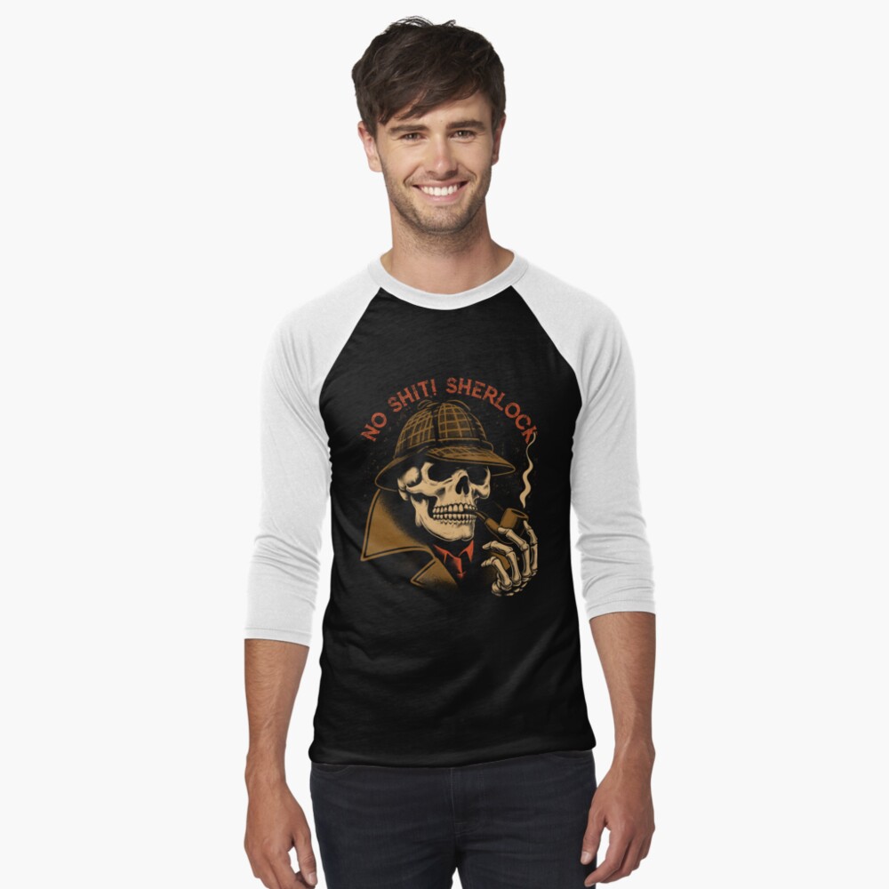 Item preview, Baseball ¾ Sleeve T-Shirt designed and sold by v-nerd.