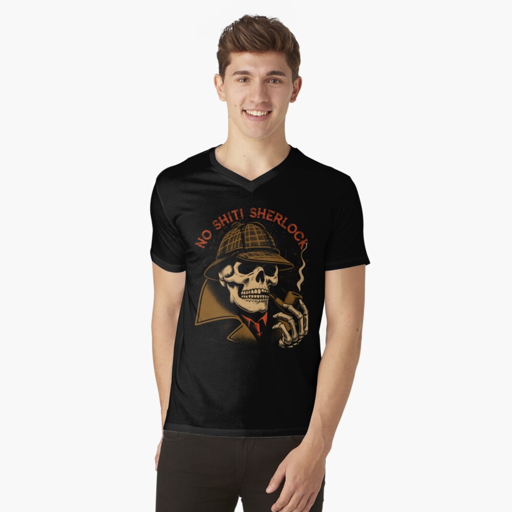 Item preview, V-Neck T-Shirt designed and sold by v-nerd.