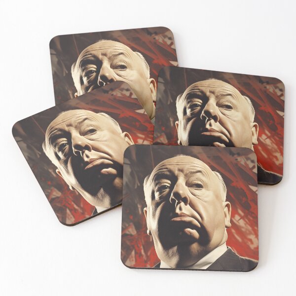 Aperçu de l'œuvre Alfred Hitchcock - Maître du suspense créée et vendue par etherinkAI.