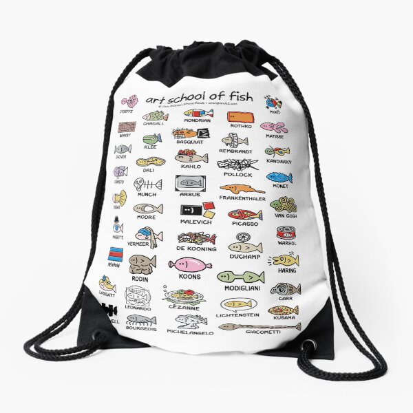 Item preview, art school of fish (composite) designed and sold by WrongHands.