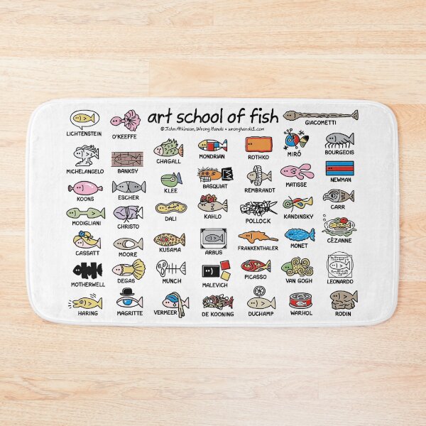Item preview, art school of fish (composite) designed and sold by WrongHands.