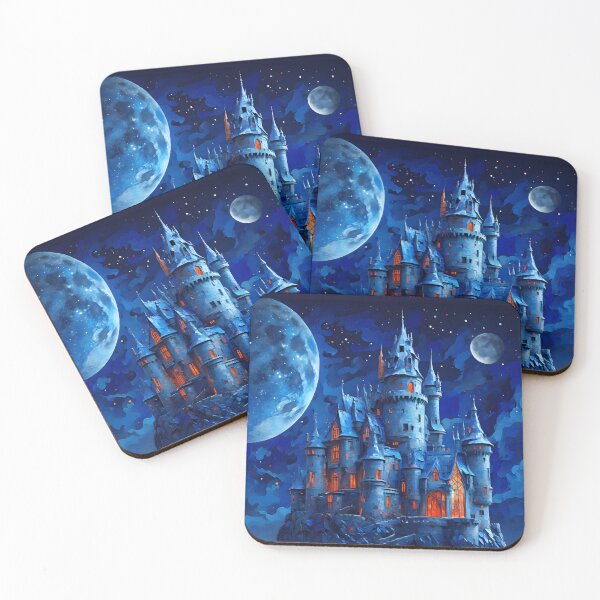 Item preview, Castle /painting  designed and sold by MegDexShop.