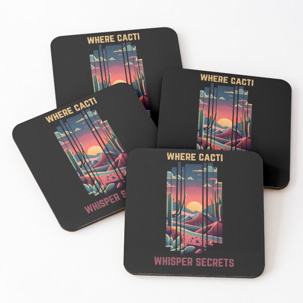 Item preview, Where Cacti Whisper Secrest Desert Destination designed and sold by slicksquid.