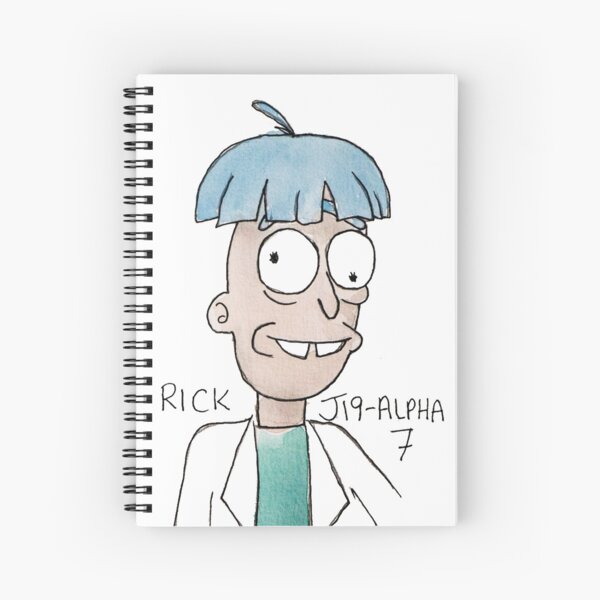 RICK J19-ALPHA7 Spiral Notebook