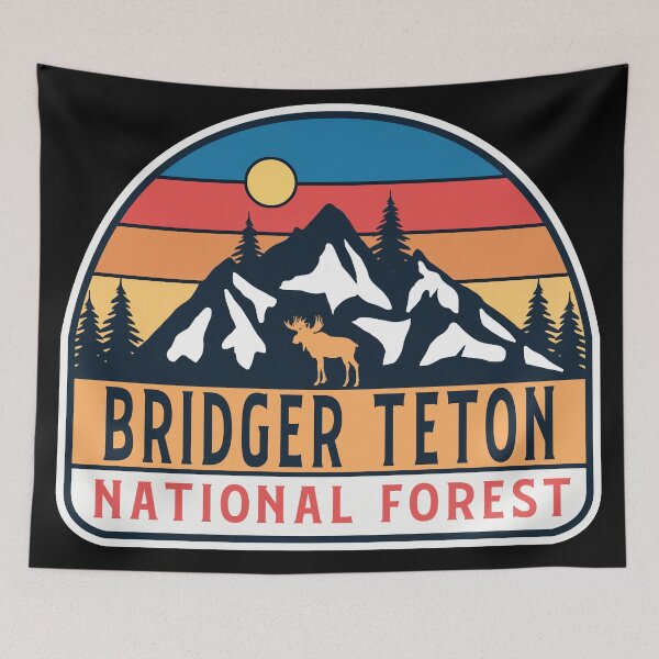 Item preview, Bridger Teton National Forest designed and sold by nature-space.