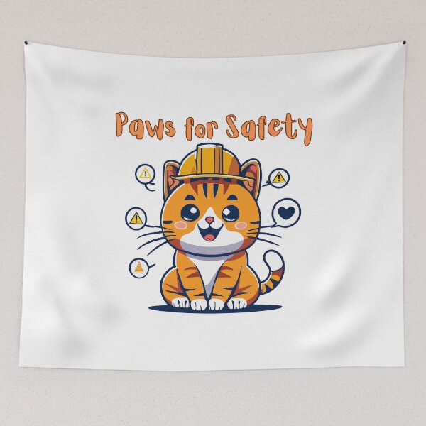 Item preview, Paws For Safety designed and sold by Shiichirou.