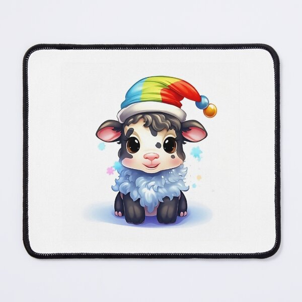 Item preview, Cortar Vaca en el arcoiris Navidad designed and sold by Catrisz.