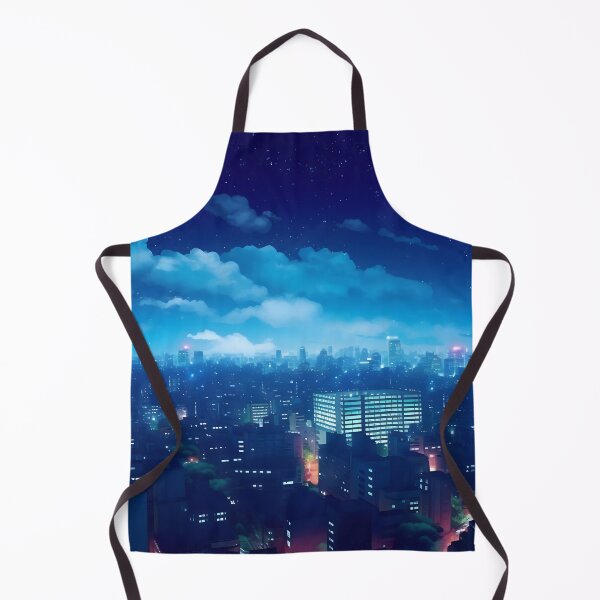 Item preview, Tokyo City Sykline at Night – Anime Wallpaper designed and sold by KAIGAME Art.