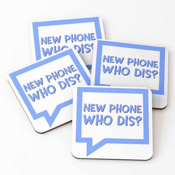 Item preview, New Phone Who Dis designed and sold by GodsOfArt.