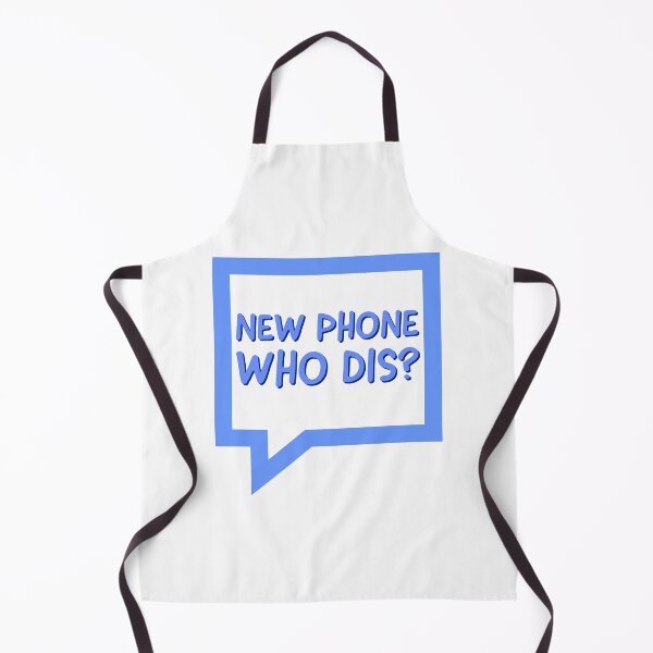 Item preview, New Phone Who Dis designed and sold by GodsOfArt.