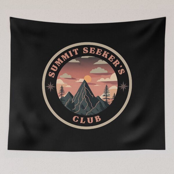 Item preview, Summit Seekers Hiking Club designed and sold by slicksquid.
